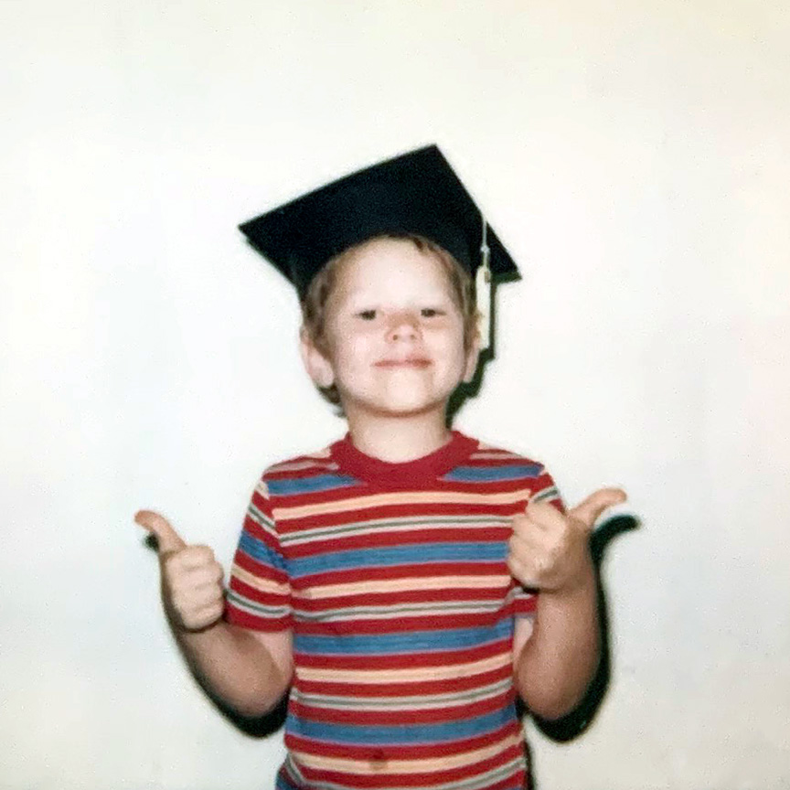 My kidergarten graduation